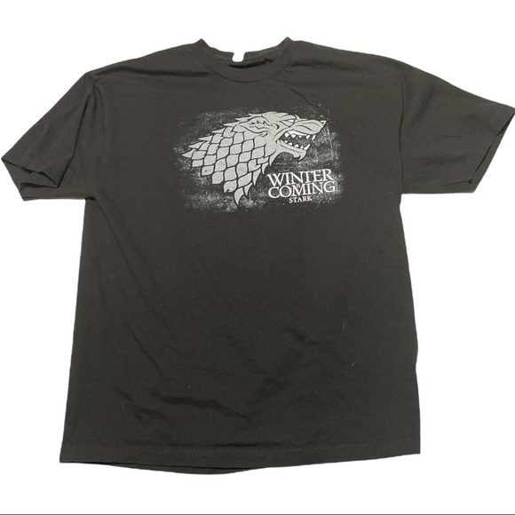 Winter is coming game of thrones t shirt men’s xl - Picture 1 of 3
